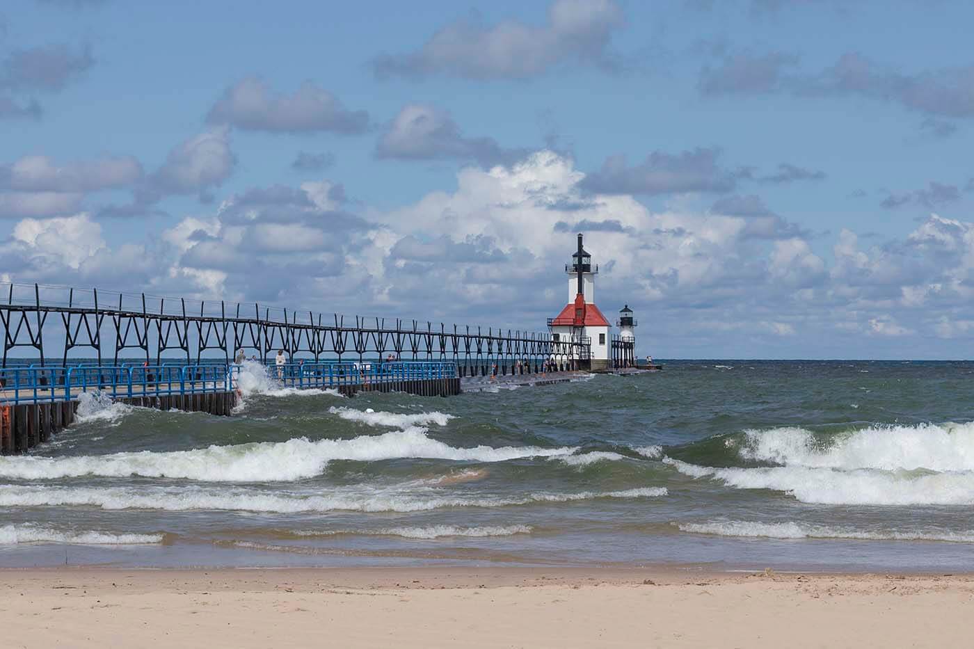 Lighthouse In Saint Joseph, MI